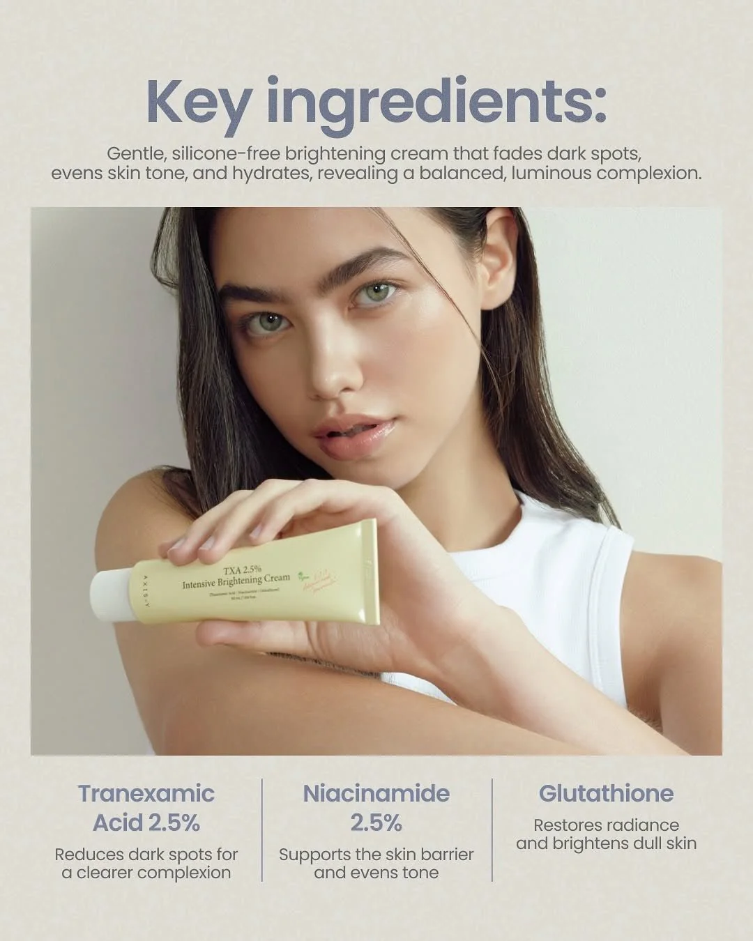 Axis Y TXA 2.5% Intensive Brightening Cream 50ml	